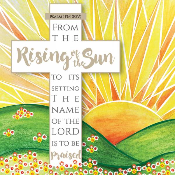 RISING OF THE SUN EASTER CARD PACK OF 5