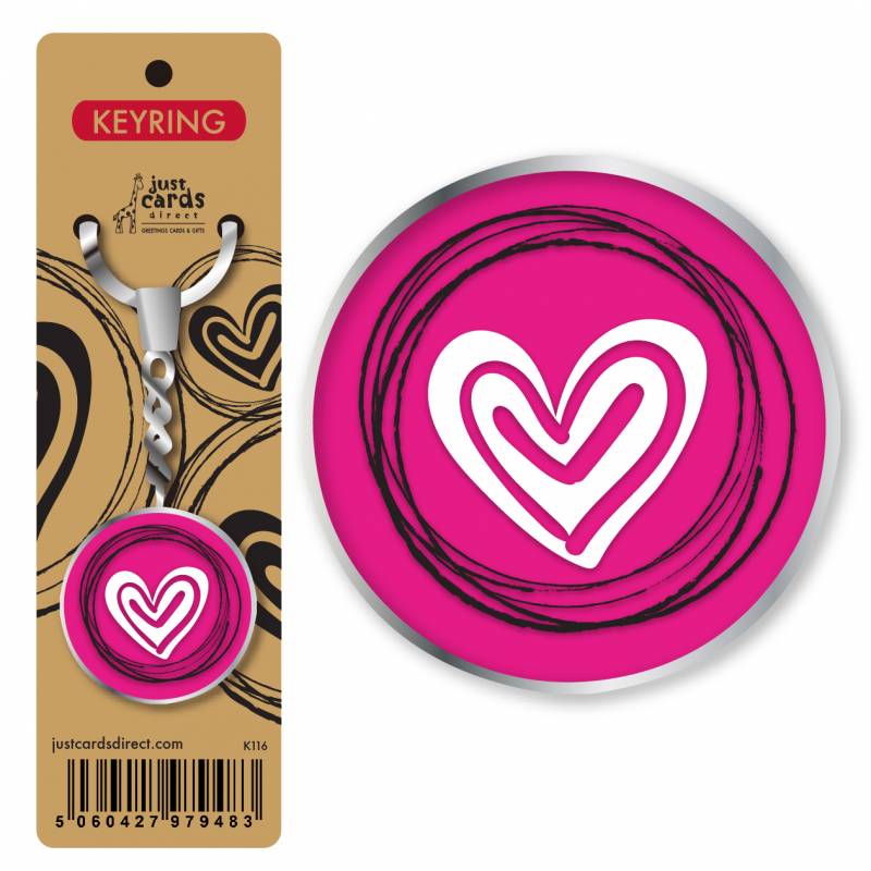 HEART KEYRING