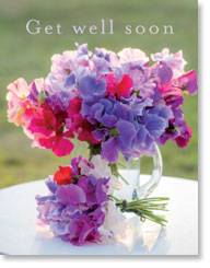 GET WELL PETITE CARD