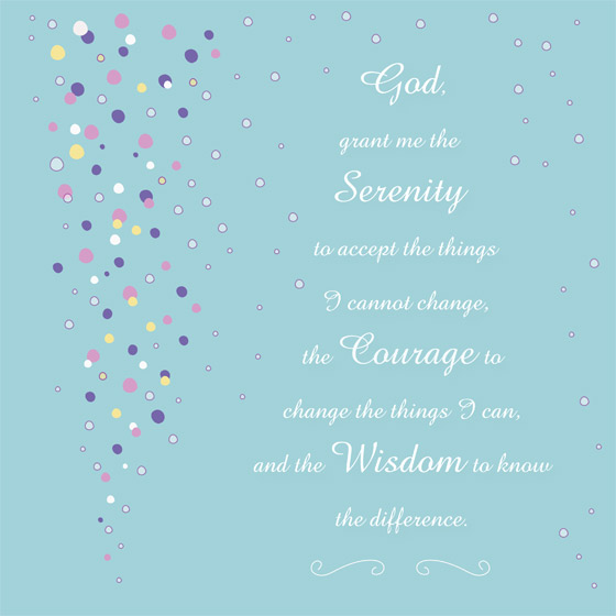 SERENITY PRAYER