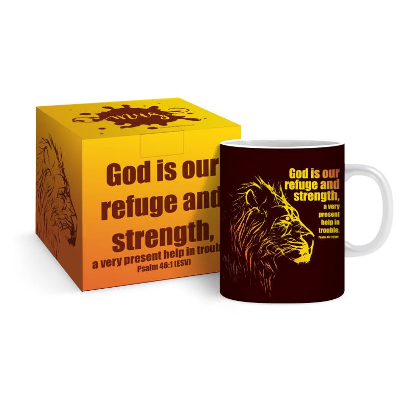 LION MUG AND GIFTBOX