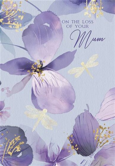 SYMPATHY LOSS OF MUM CARD