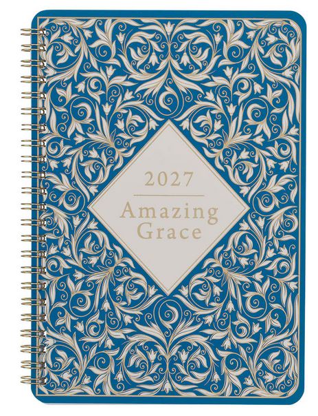 2027 AMAZING GRACE SPIRAL WEEKLY PLANNER 