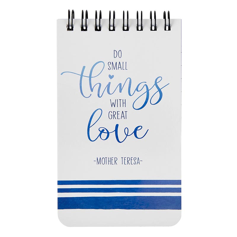 DO SMALL THINGS SPIRAL NOTEPAD