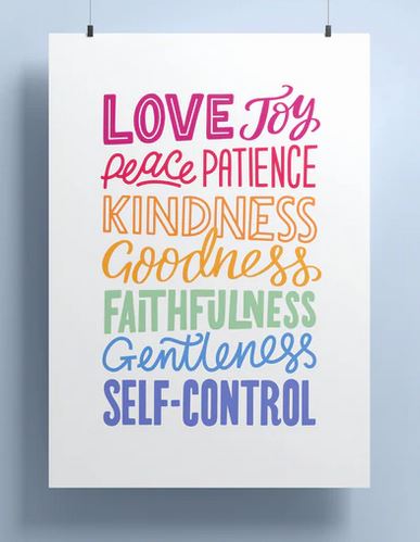 FRUIT OF THE SPIRIT PRINT
