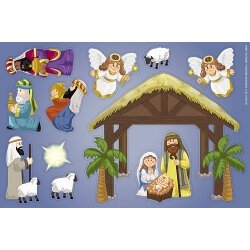 MAGNETIC NATIVITY SET