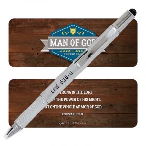 MAN OF GOD MULTIFUNCTION STYLUS PEN TOOL