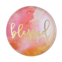 BLESSED GLASS DOME MAGNET