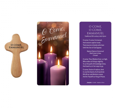 LIVING ADVENT HAND HELD PRAYER CROSS