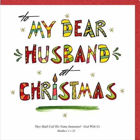 HUSBAND CHRISTMAS CARD