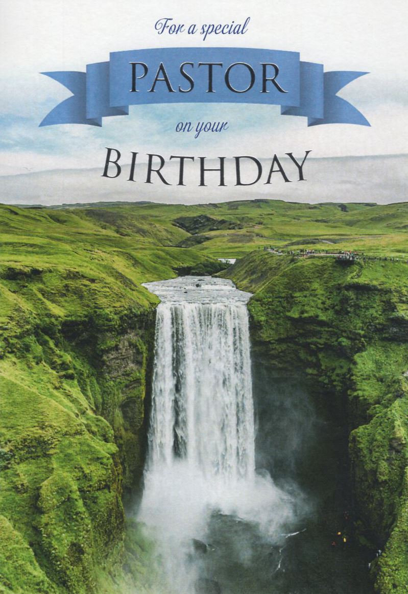 PASTOR BIRTHDAY WATERFALL 