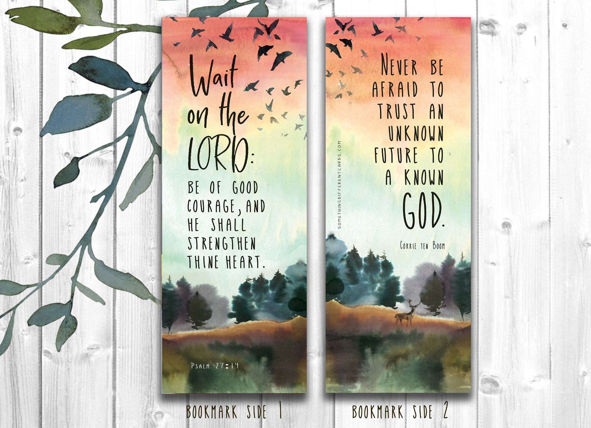 PSALM 27 BOOKMARK