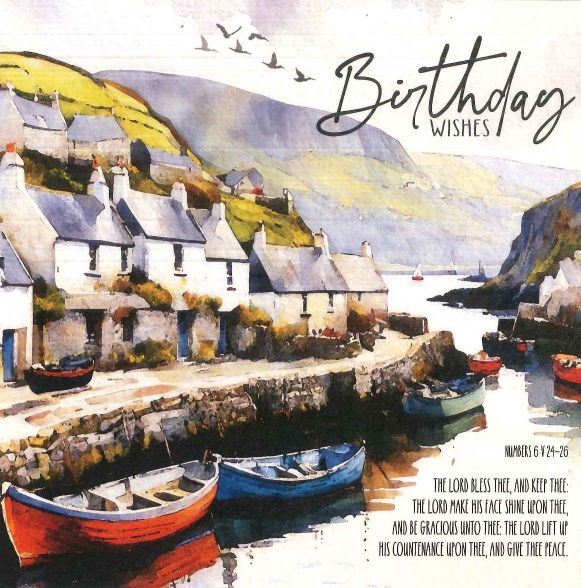 BIRTHDAY WISHES GREETINGS CARD