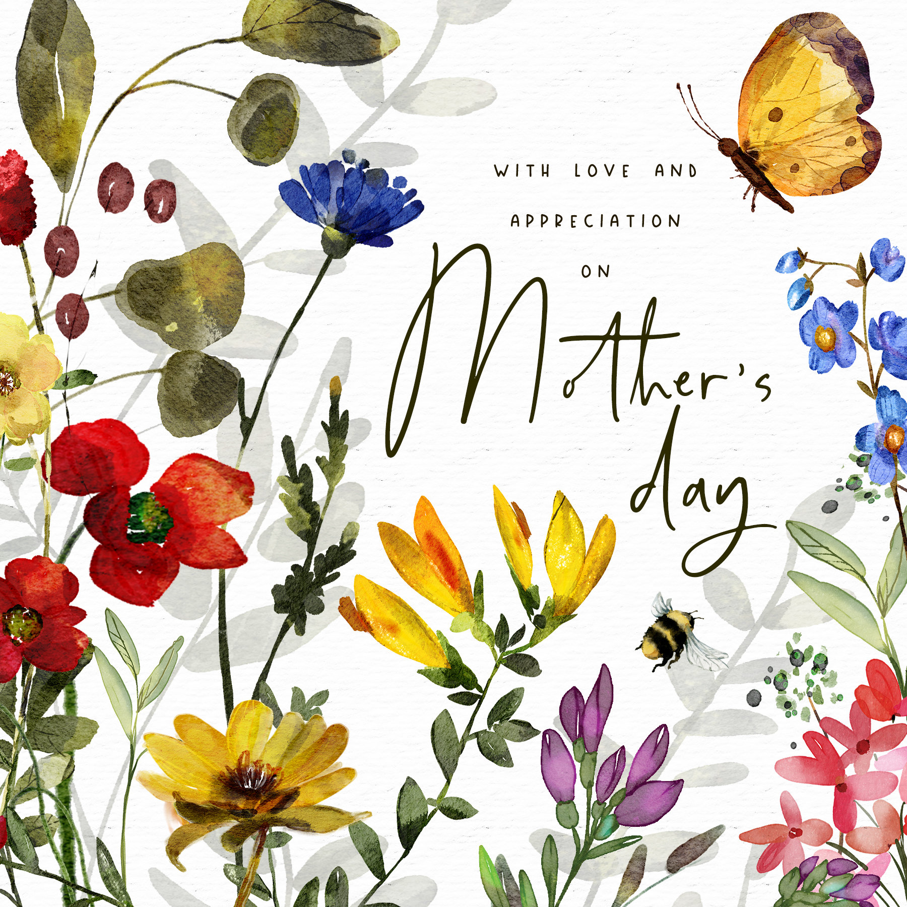MOTHERS DAY GREETINGS CARD