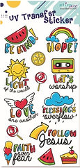 UV TRANSFER STICKERS