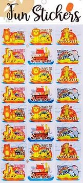 VALUE FUN STICKERS NOAHS ARK