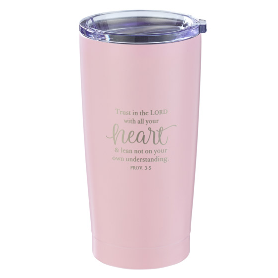 PROVERBS 3:5 STEEL MUG