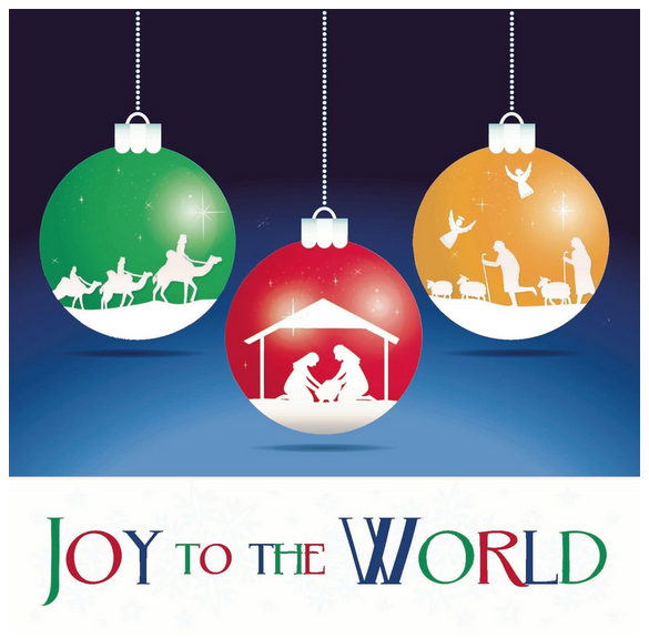 JOY TO THE WORLD CHRISTMAS CARDS PACK OF 10