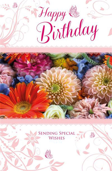 HAPPY BIRTHDAY GREETINGS CARD