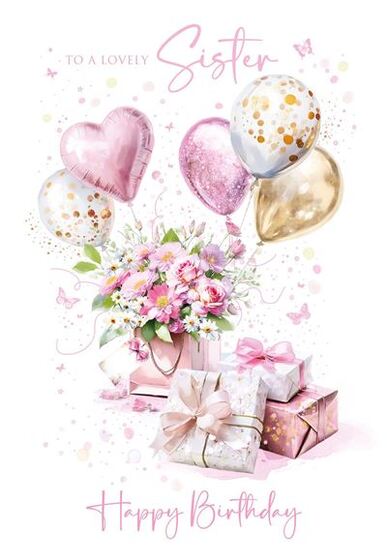 SISTER BIRTHDAY CARD