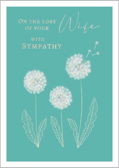 WIFE SYMPATHY CARD