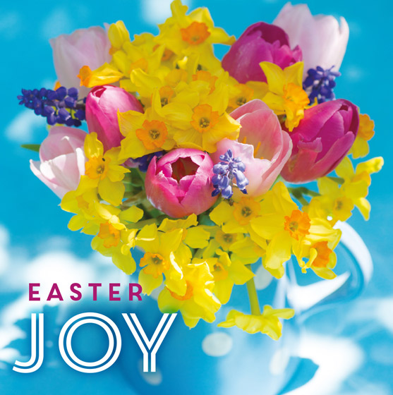 EASTER JOY EASTER CARDS PACK OF 5