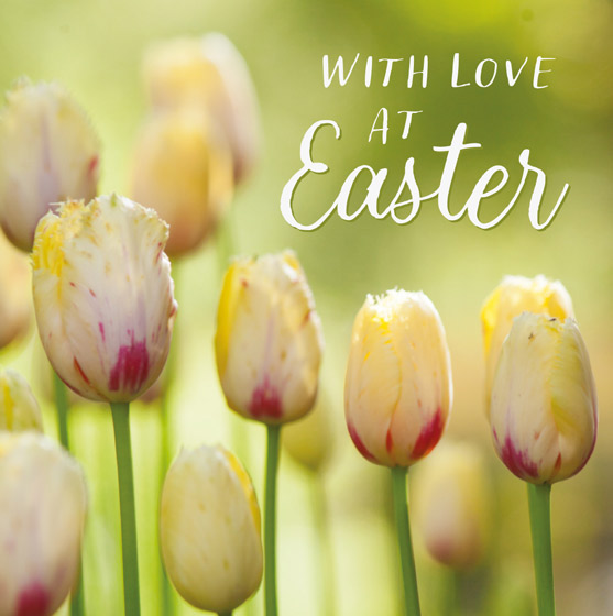 WITH LOVE AT EASTER EASTER CARDS PACK OF 5