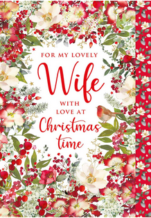 WIFE CHRISTMAS CARD WIFE CHRISTMAS CARD