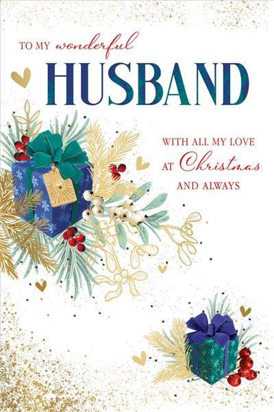 HUSBAND CHRISTMAS CARD