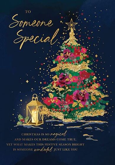 SOMEONE SPECIAL CHRISTMAS CARD
