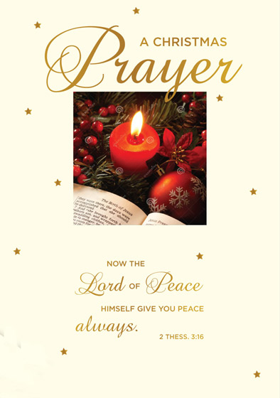 CHRISTMAS PRAYER PACK OF 5