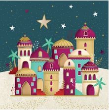 TEARFUND BETHLEHEM TOWN CHRISTMAS CARDS