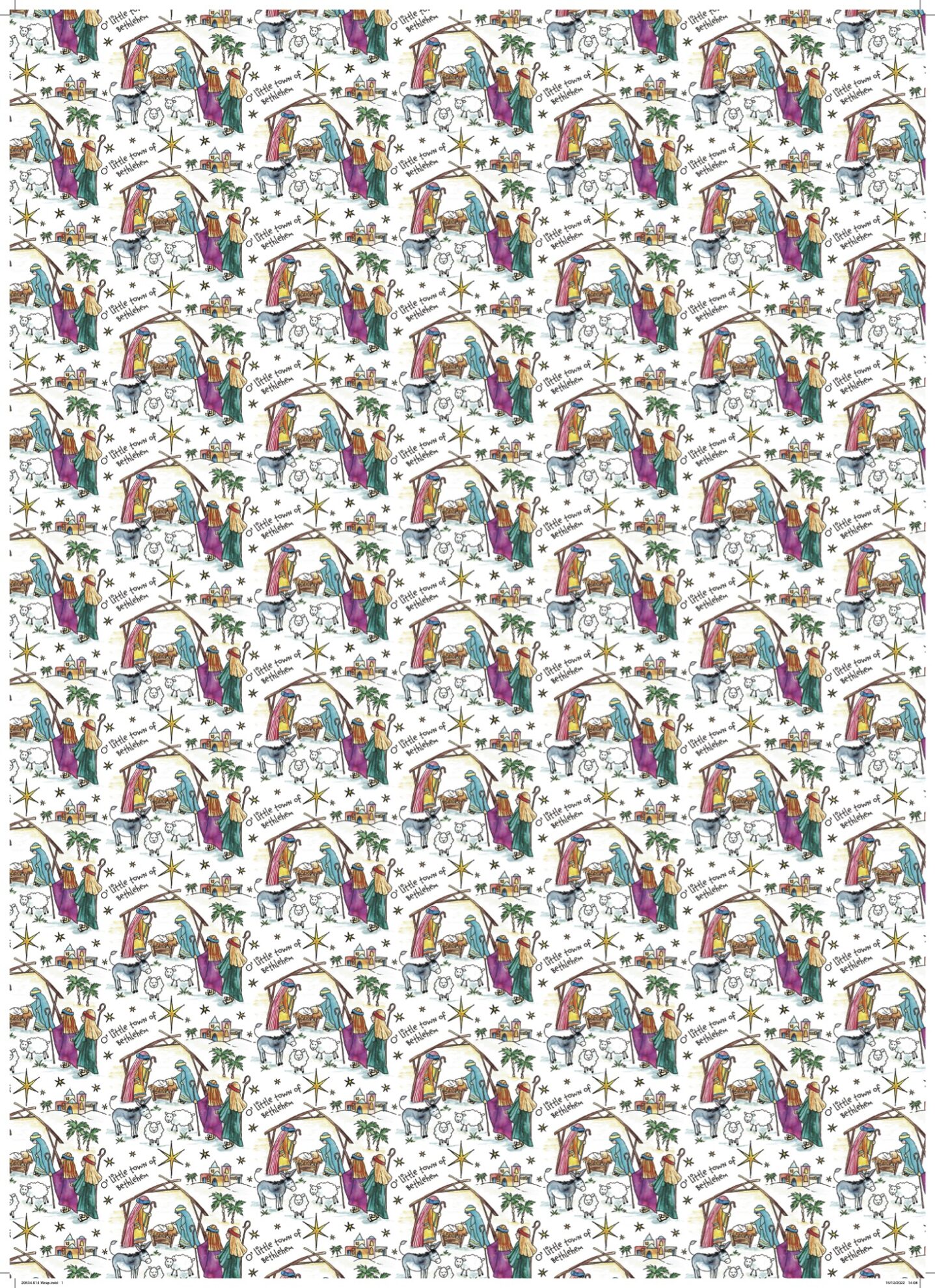 O LITTLE TOWN GIFT WRAP AND LABELS O LITTLE TOWN GIFT WRAP AND LABELS