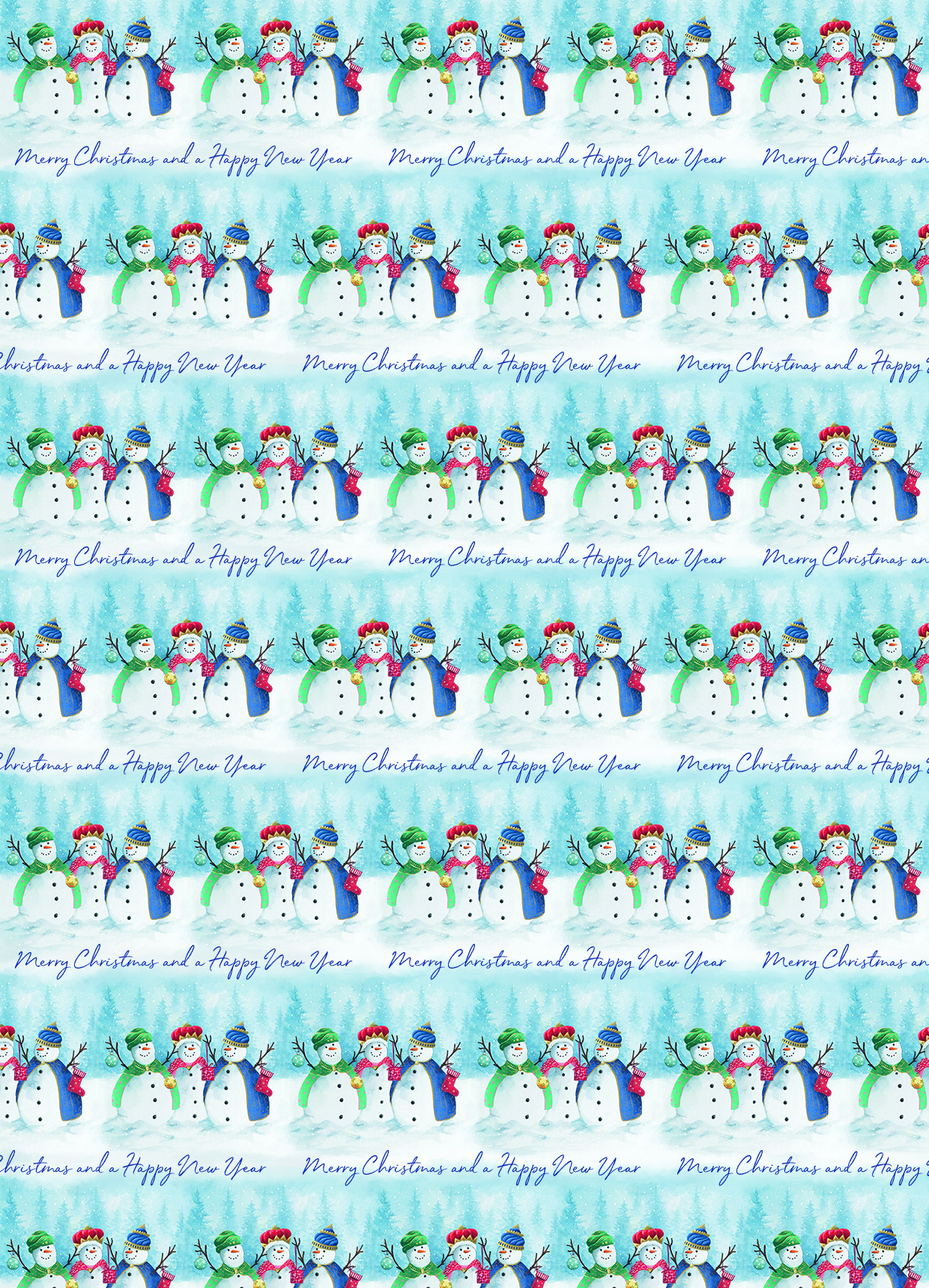 SNOWKINGS AND CANDLELIGHT GIFT WRAP AND LABELS