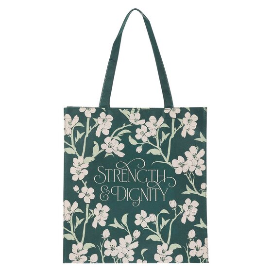 STRENGTH AND DIGNITY TOTE BAG 