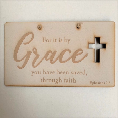 CUT OUT PLAQUE GRACE