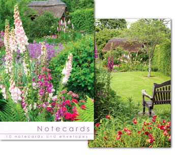 COTTAGE GARDEN NOTELETS PACK OF 10