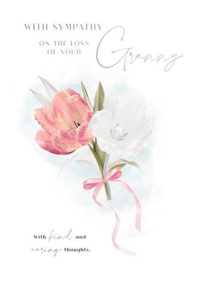 SYMPATHY LOSS OF GRANNY CARD SYMPATHY LOSS OF GRANNY CARD