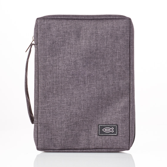 SUPER VALUE BIBLE COVER GREY