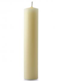1 3/4 X 15 INCH IVORY BEESWAX CANDLE