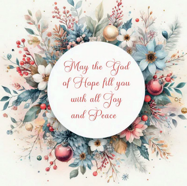 MAY THE GOD OF HOPE CHRISTMAS CARDS PACK OF 10 MAY THE GOD OF HOPE CHRISTMAS CARDS PACK OF 10