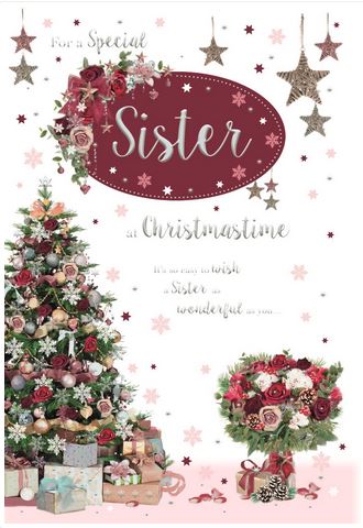 SISTER CHRISTMAS CARD