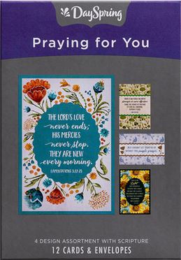 PRAYING FOR YOU CARDS BOX OF 12