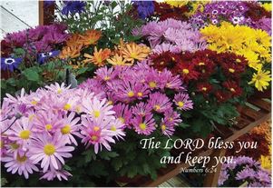 THE LORD BLESS YOU GREETINGS CARD