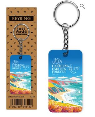 UNFAILING LOVE KEYRING 