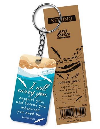 FOOTPRINTS KEYRING