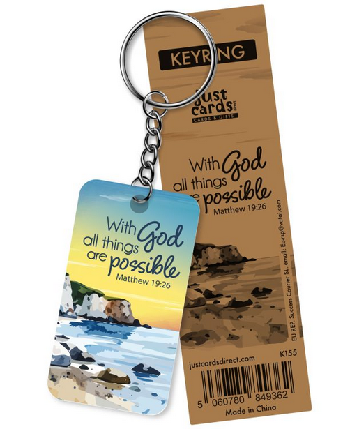 ALL THINGS ARE POSSIBLE KEYRING