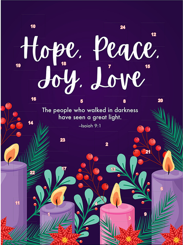 CANDLES ADVENT CALENDAR