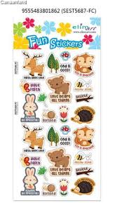 VALUE FUN STICKERS FOREST ANIMALS