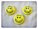 SMILE FRIDGE MAGNET